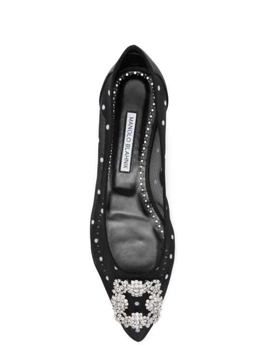 25FW 마놀로 블라닉 플랫 슈즈 2251926 0001994U 0015 YOTH BLCK - MANOLO BLAHNIK