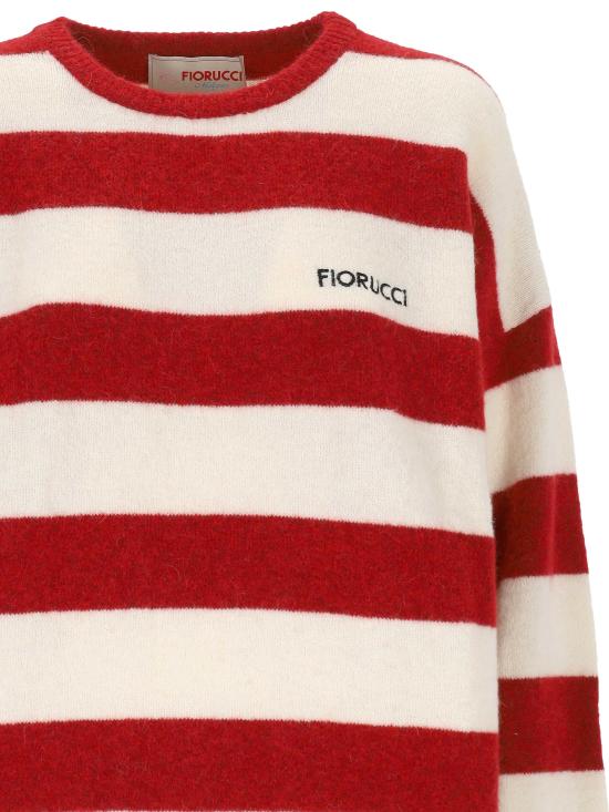 25FW 피오루찌 스웨터 W02FPKSW 335KN11RD02 Red stripes - FIORUCCI