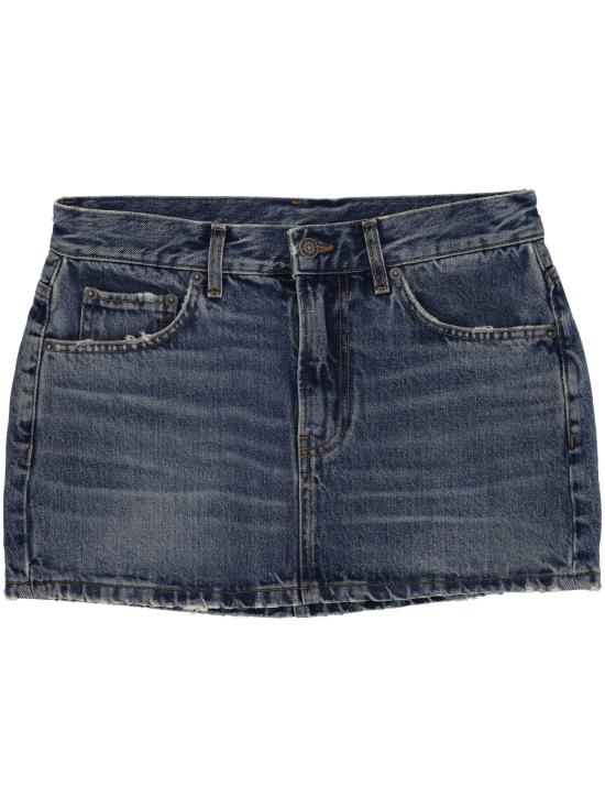 25FW 피오루찌 숏 스커트 W01FPDSK 077DN01DN02 MEDIUM BLUE