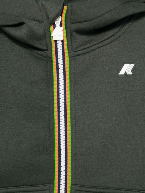 25FW [키즈] 까웨 자켓 K2124RW WMR GREEN BLACKISH - K-WAY