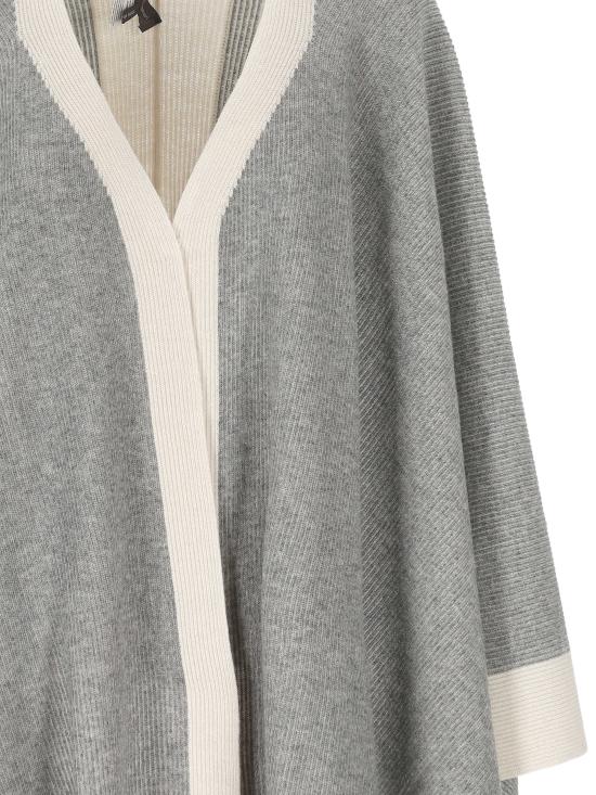 25FW 로레나안토니아찌 가디건 A25114MM01A2834 2141 MGREY CHALK WHITE - LORENA ANTONIAZZI