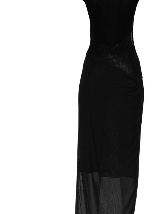 25FW 장 폴 고티에 롱 원피스 25 03 W DR046 M00100 Black - JEAN PAUL GAULTIER