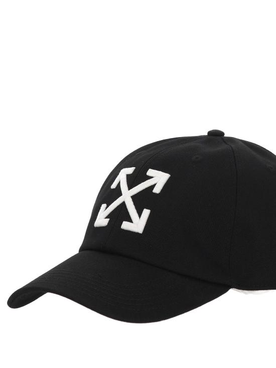  오프화이트 볼캡 OMLA04AC99FAB002 1001 BLACK WH - OFF WHITE