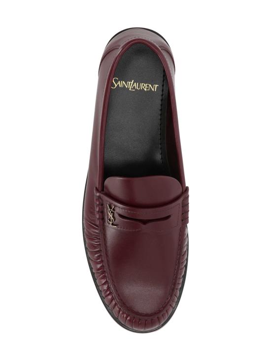 25FW 생로랑 로퍼 820648 AAELH6826 VENDOME RED - SAINT LAURENT