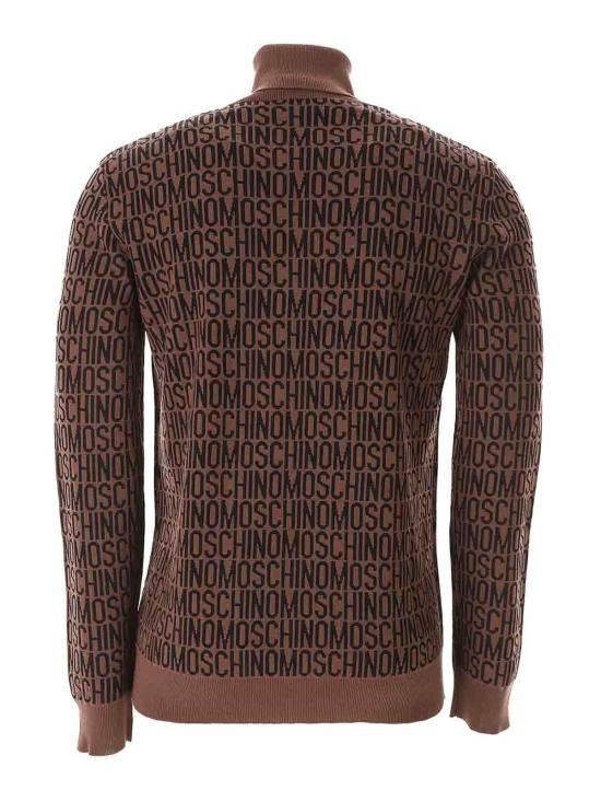  모스키노 터틀넥 090376001103 Brown - MOSCHINO