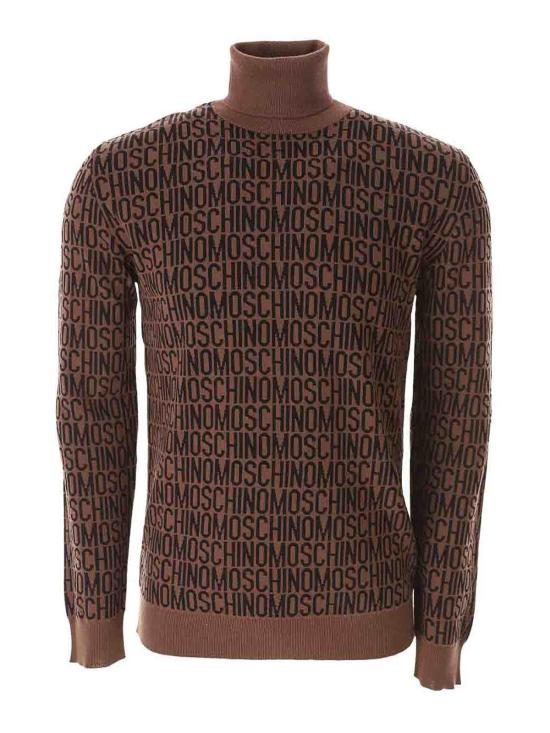  모스키노 터틀넥 090376001103 Brown