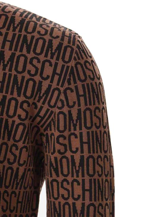  모스키노 터틀넥 090376001103 Brown - MOSCHINO