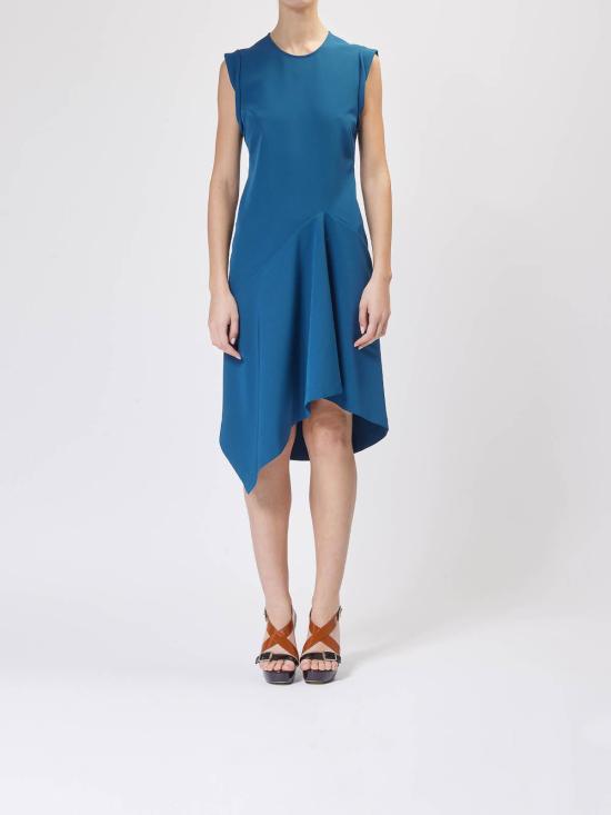  모스키노 미디 스커트 251K1044632250320 Blue - MOSCHINO