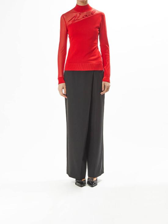 25SS 칼라거펠트 터틀넥 A1W18040034 Red - KARL LAGERFELD