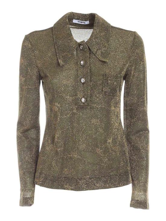  비베타 폴로 티셔츠 21IV2S0G0114750M501 Metallic