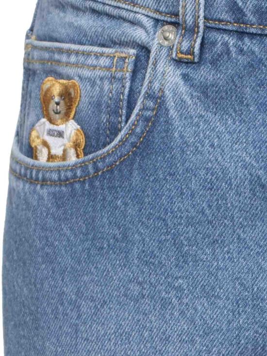  모스키노 데님 팬츠 034970220288 Blue - MOSCHINO