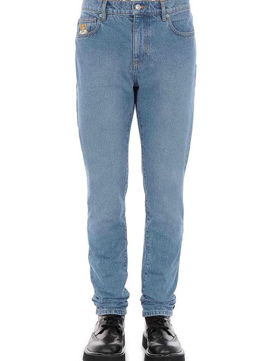  모스키노 데님 팬츠 034970220288 Blue - MOSCHINO