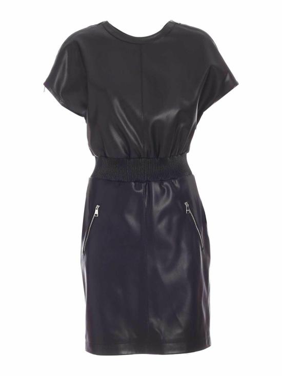  칼라거펠트 숏 원피스 216W1309999 Black