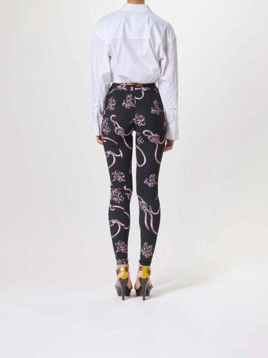  모스키노 레깅스 251K1032432381555 Black - MOSCHINO