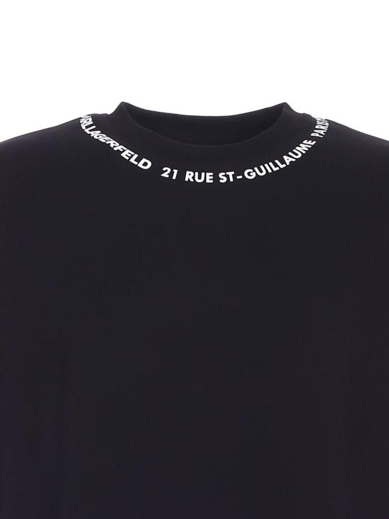  칼라거펠트 긴팔 티셔츠 705201512910990 Black - KARL LAGERFELD