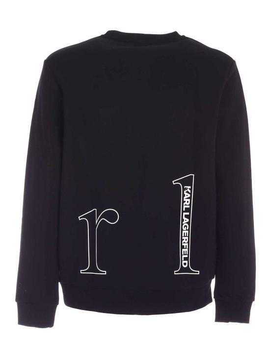  칼라거펠트 긴팔 티셔츠 705053512910990 Black - KARL LAGERFELD