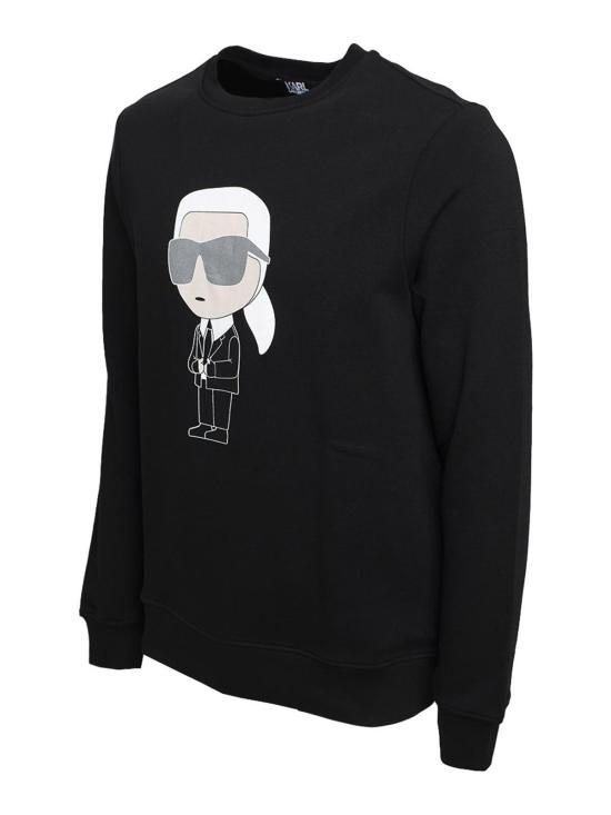  칼라거펠트 긴팔 티셔츠 AA3231E042630000 Black - KARL LAGERFELD
