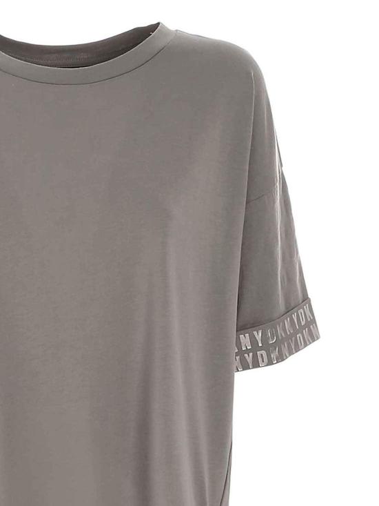  디케이엔와이 반팔 티셔츠 P0DH0FQ7XKT Grey - DKNY