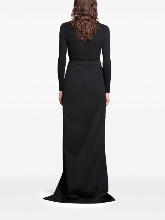  발렌시아가 미디 스커트 773547TPT241000 Black - BALENCIAGA