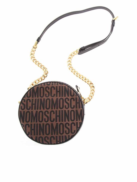  모스키노 숄더백 10086821A066545B010 Brown - MOSCHINO