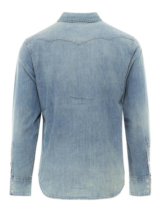  폴로 랄프로렌 웨스턴 레귤러핏 데님 셔츠  710703936001 Light Blue - POLO RALPH LAUREN