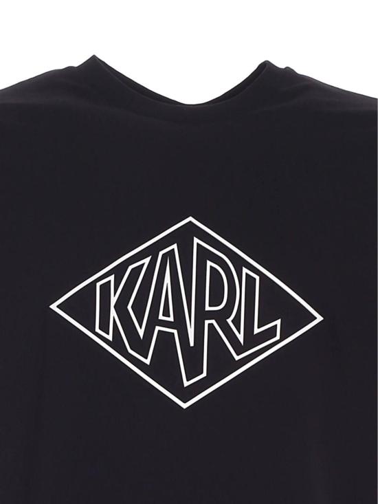  칼라거펠트 반팔 티셔츠 755104512224990 Black - KARL LAGERFELD