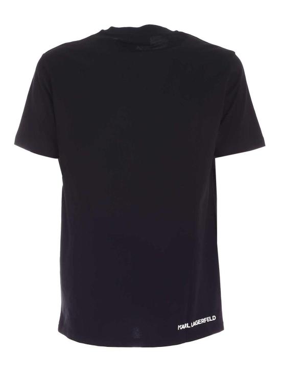  칼라거펠트 반팔 티셔츠 755104512224990 Black - KARL LAGERFELD