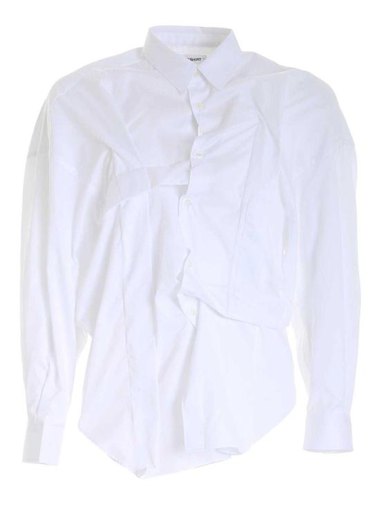  꼼데가르송 긴팔 셔츠 FHB041W211 White