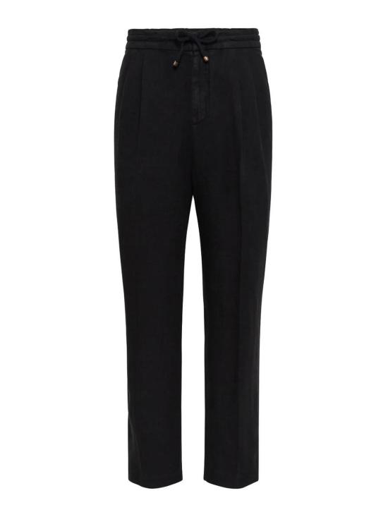 27SS 브루넬로 쿠치넬리 수트 팬츠 M243DE1710C101 Black