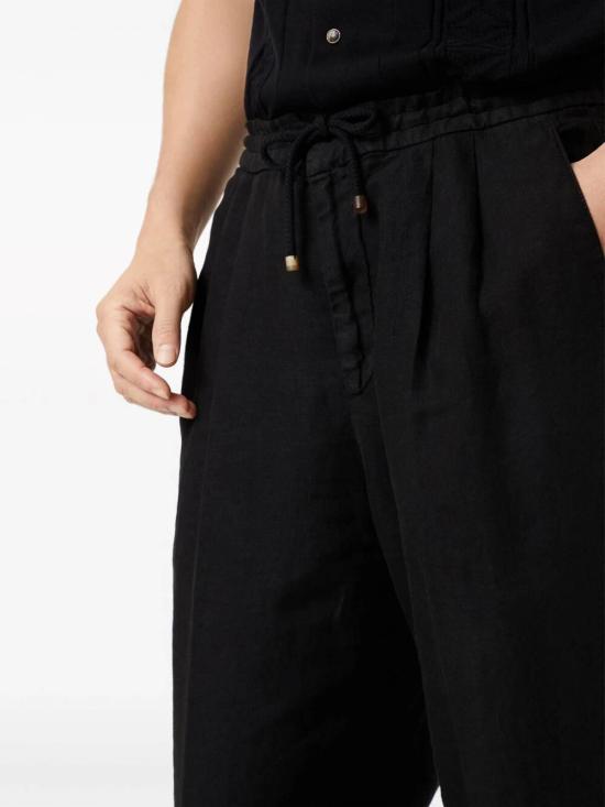 27SS 브루넬로 쿠치넬리 수트 팬츠 M243DE1710C101 Black - BRUNELLO CUCINELLI