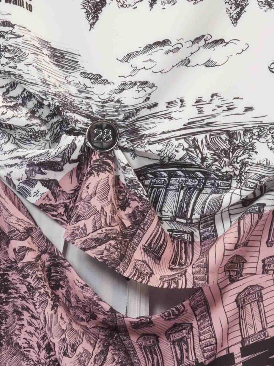  모스키노 미디 스커트 251K1040932321188 Multicolour - MOSCHINO