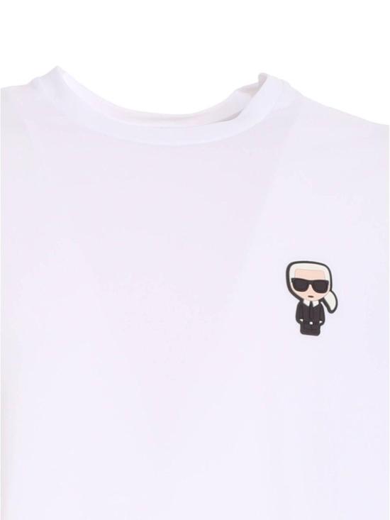  칼라거펠트 반팔 티셔츠 75502751222110 White - KARL LAGERFELD