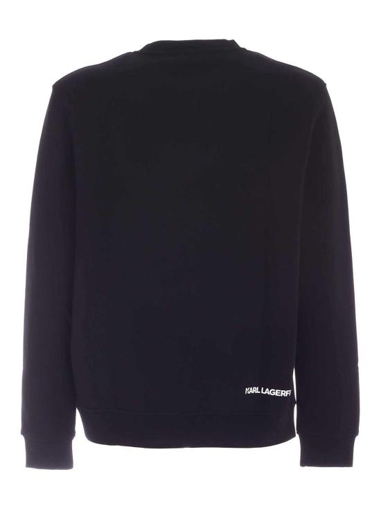  칼라거펠트 긴팔 티셔츠 705001512913990 Black - KARL LAGERFELD