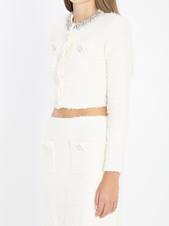 25FW 셀프 포트레이트 스웨터 AW25028J CREAM - SELF PORTRAIT