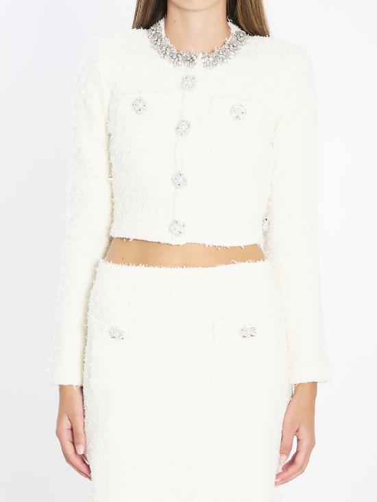 25FW 셀프 포트레이트 스웨터 AW25028J CREAM