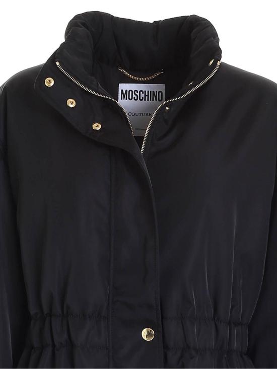  모스키노 코트 061554151555 Black - MOSCHINO