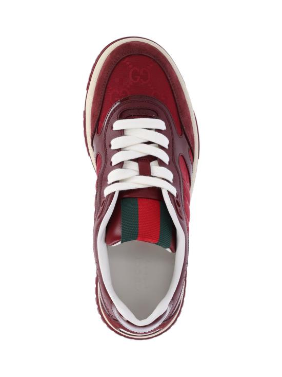25SS 구찌 리웹 스니커즈 785452 AAEW9 6143 Red - GUCCI