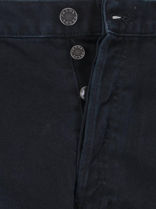 25SS 프라다 데님 팬츠 GEP358 AAO 148J F0557 Black - PRADA