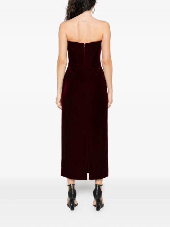 25FW 뮈글러 원피스 25F1RO17084773054 Bordeaux - MUGLER