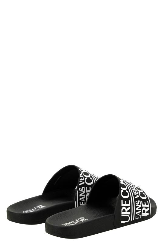 25FW 베르사체 뮬/슬리퍼 79YA3SQ1 71352899 Black - VERSACE