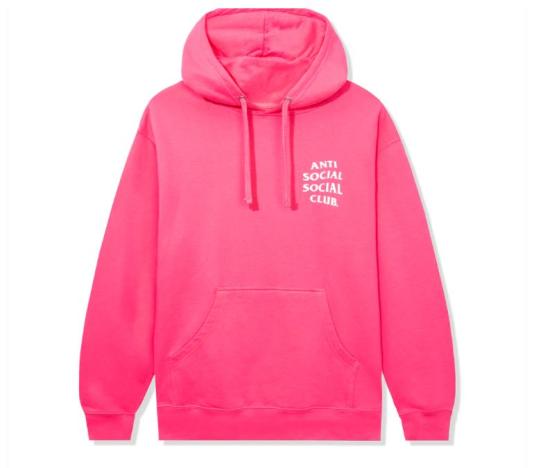25FW 안티소셜소셜클럽 긴팔 티셔츠 ASSC070012 PINK Fuchsia