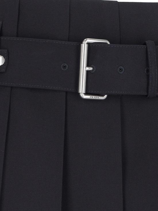 25SS 프라다 미디 스커트 P184YH OOO 108N F0008 Blue - PRADA