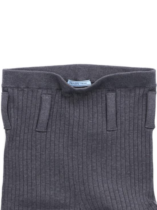 25SS 프라다 스트레이트 팬츠 66575 HAO 16SU F0480 Grey - PRADA