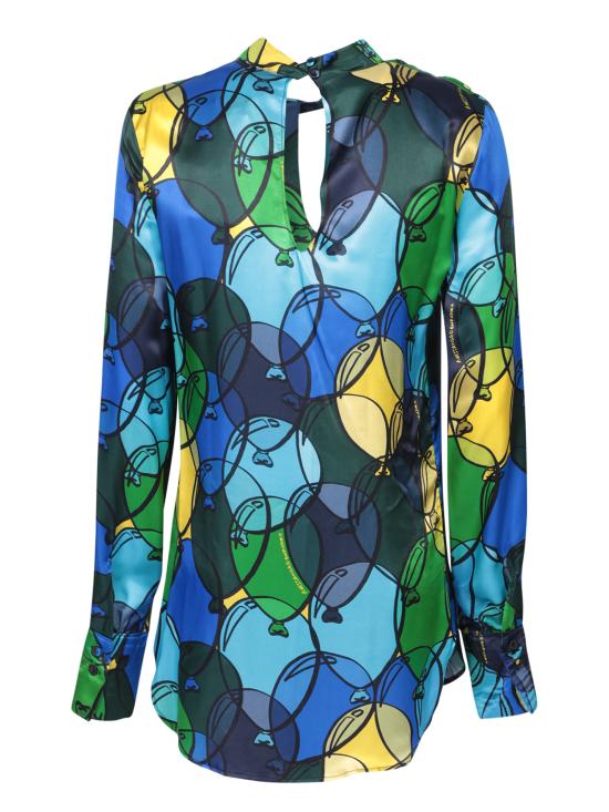  알레산드로 엔리케즈 블라우스 S19 SI PA019 Blue - ALESSANDRO ENRIQUEZ