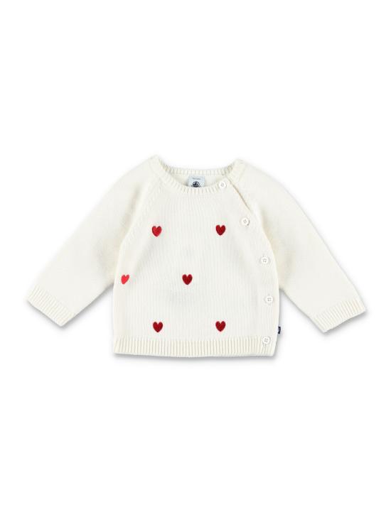 25FW [키즈] 쁘띠바또 캐주얼 세트 A0DTS 01 Bianco - PETIT BATEAU