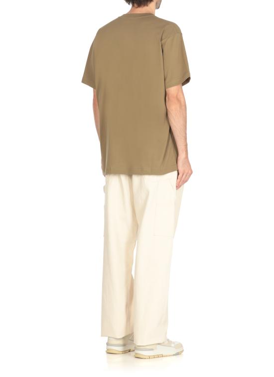 25FW 모스키노 반팔 티셔츠 0722 52411425 Green - MOSCHINO