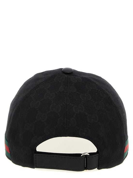 25FW 구찌 GG 웹 베이스볼 햇  200035KQWBG1060 Black - GUCCI