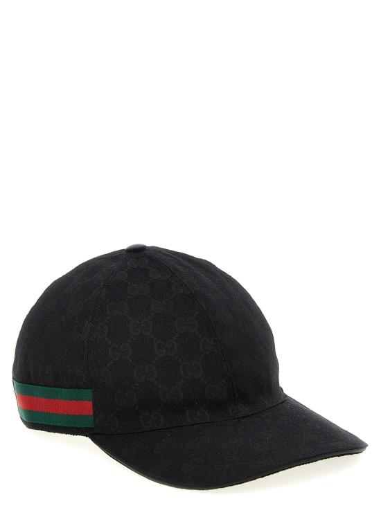25FW 구찌 GG 웹 베이스볼 햇  200035KQWBG1060 Black - GUCCI