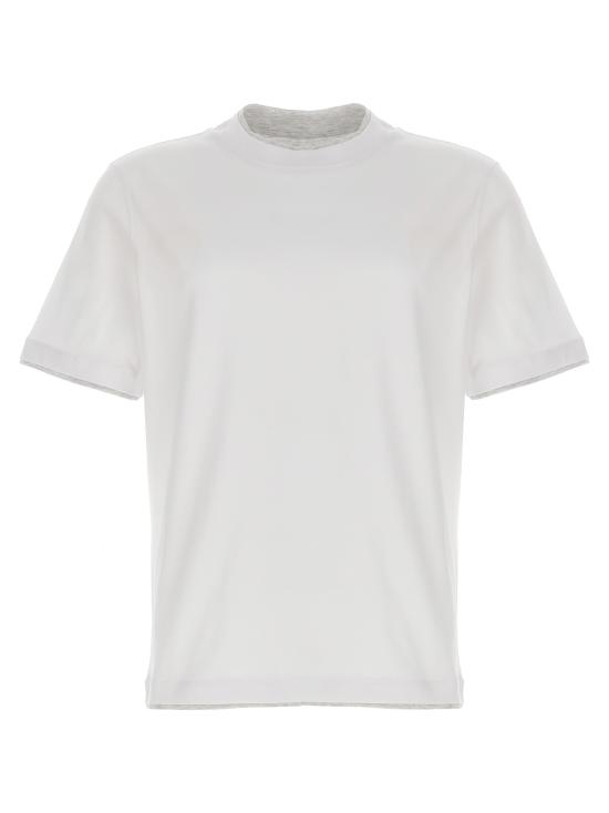 25FW 브루넬로 쿠치넬리 탑 M0B137427CW787 White