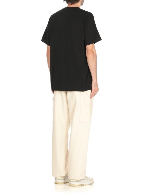 25FW 모스키노 반팔 티셔츠 0722 52411555 Black - MOSCHINO